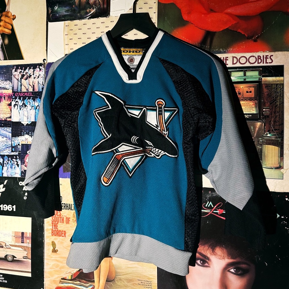 NHL San Jose Sharks Kids Home Jersey